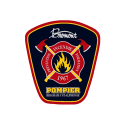 ecusson pompier bromont 250